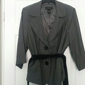 Women Charcoal Gray Jacket